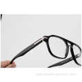 New Unisex All Face Shape Match Double Nose Bar Acetate Eyewear Frames Eyeglasses